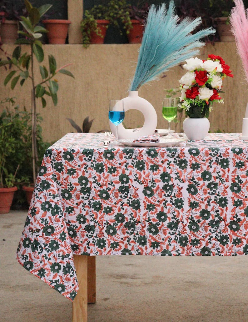 Floral Dinning Tablecloth