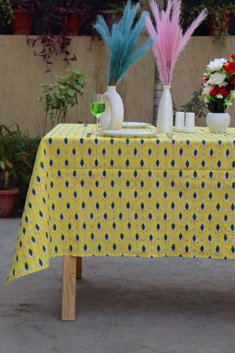 8 seater French Tablecloth Dining Tablecloth