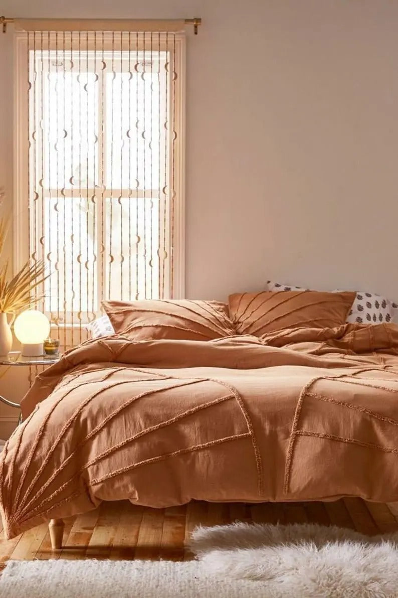 Tufted Cotton Duvet Cover