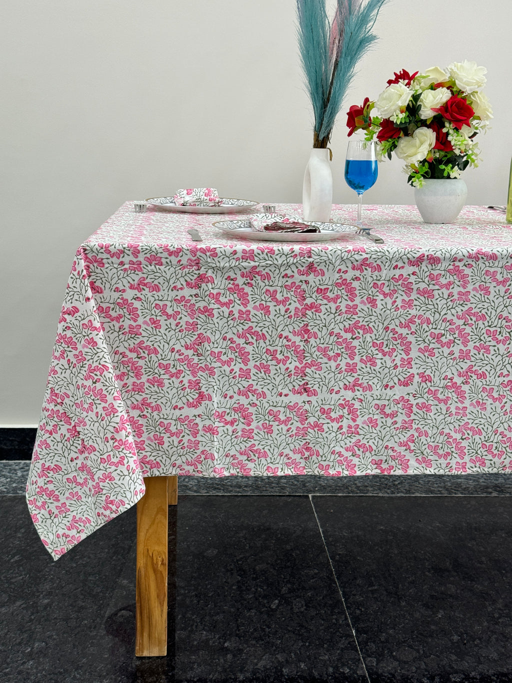 Hand Block Printed Tablecloth