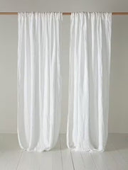Natural Cotton curtains, Blackout curtains, 1 window curtain panel, Custom drapery panels with tape for Rod Pocket , Handmade window treatments Boho Farmhouse Large Curtains Home Decor Curtains Living Room Curtains In All Custom Sizes