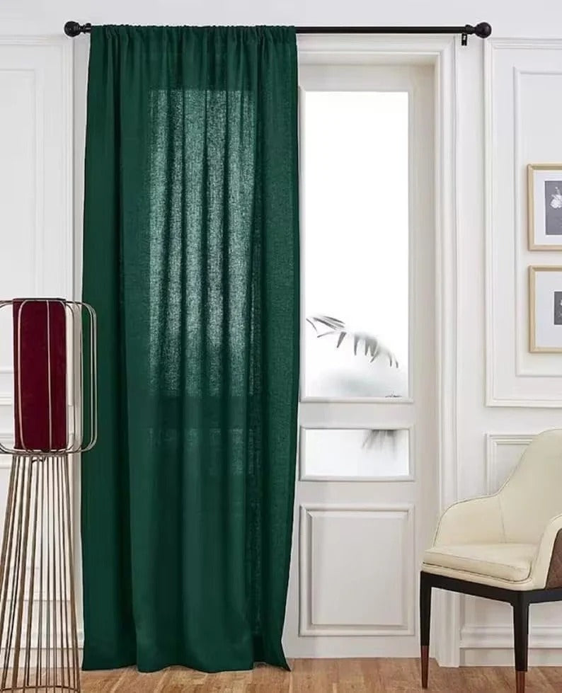 Cotton Large Curtains (2 panles )