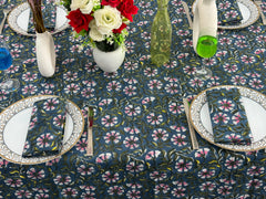 Floral Print Cotton Napkins