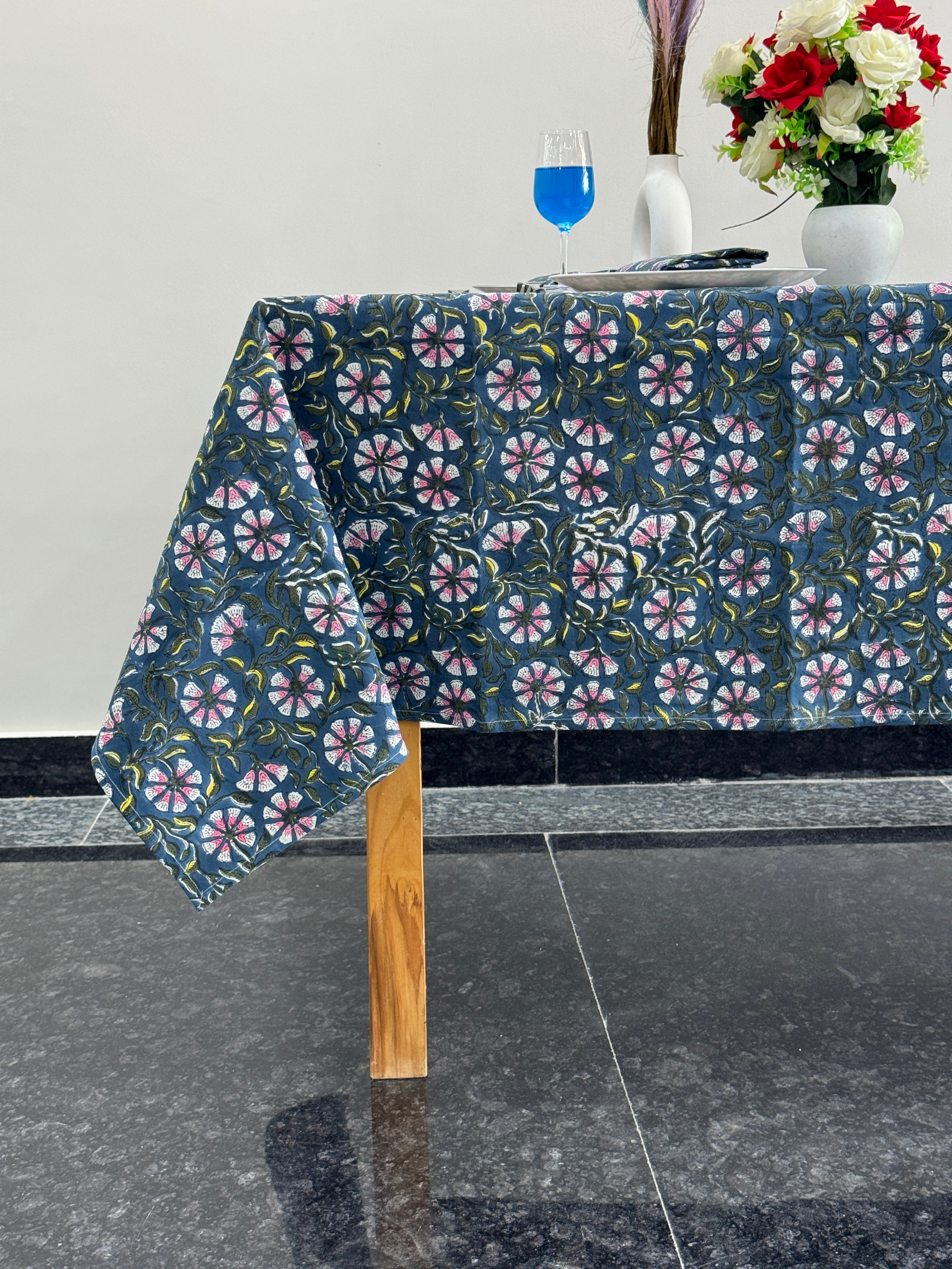 Cotton Table Covers With Napkin