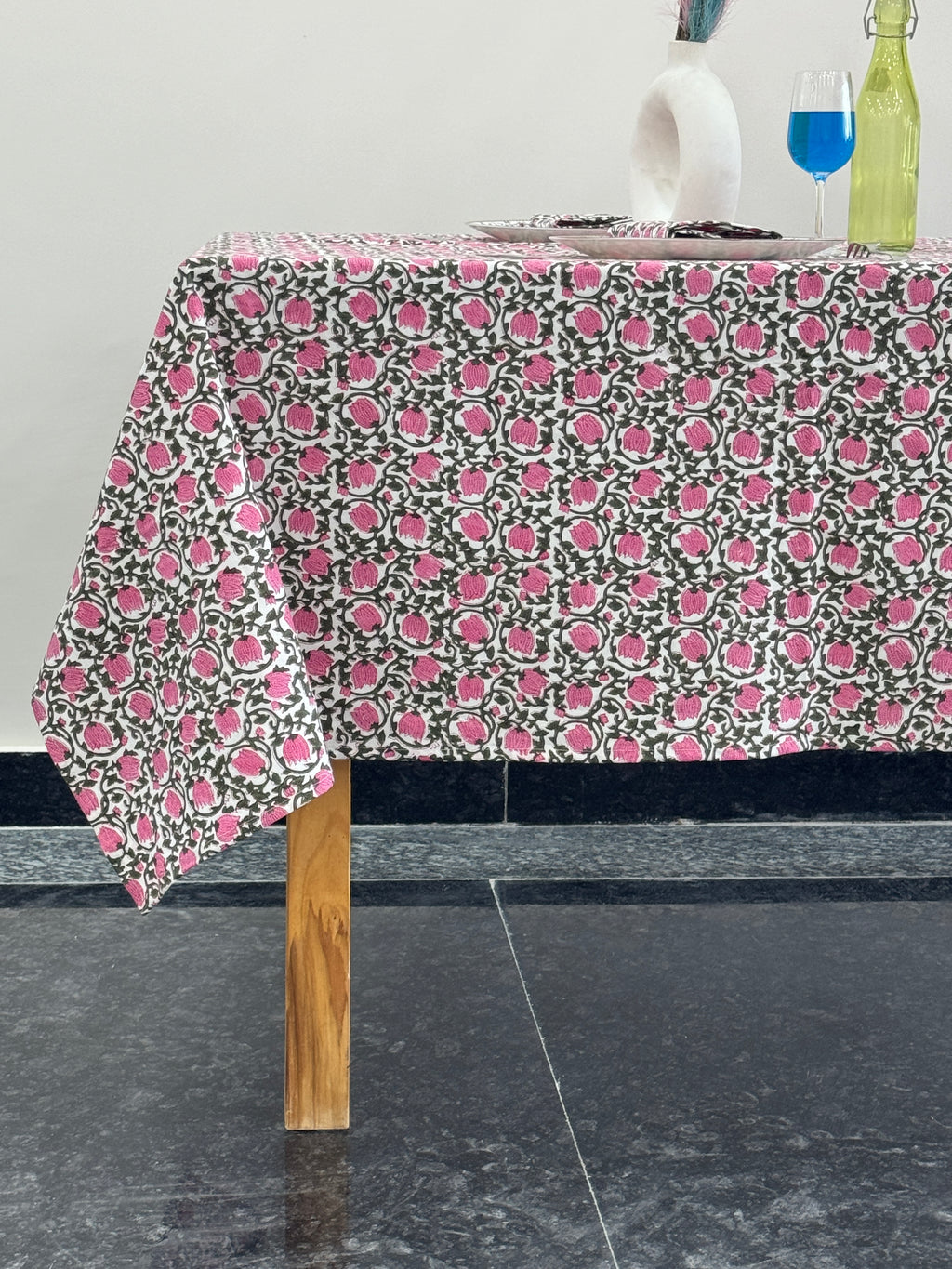Block Print Cotton Tablecloth