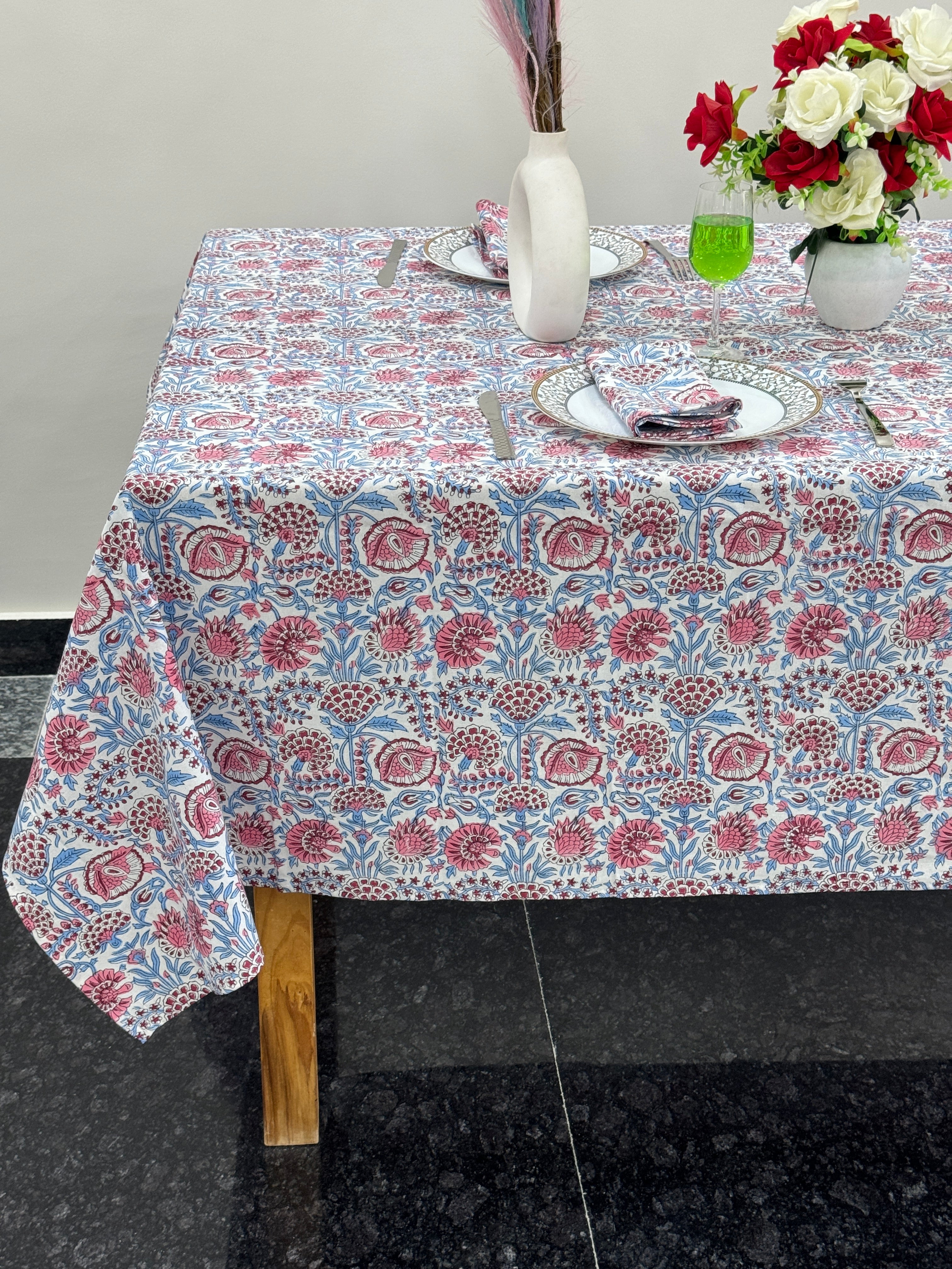 Dining Block Print Table Decor