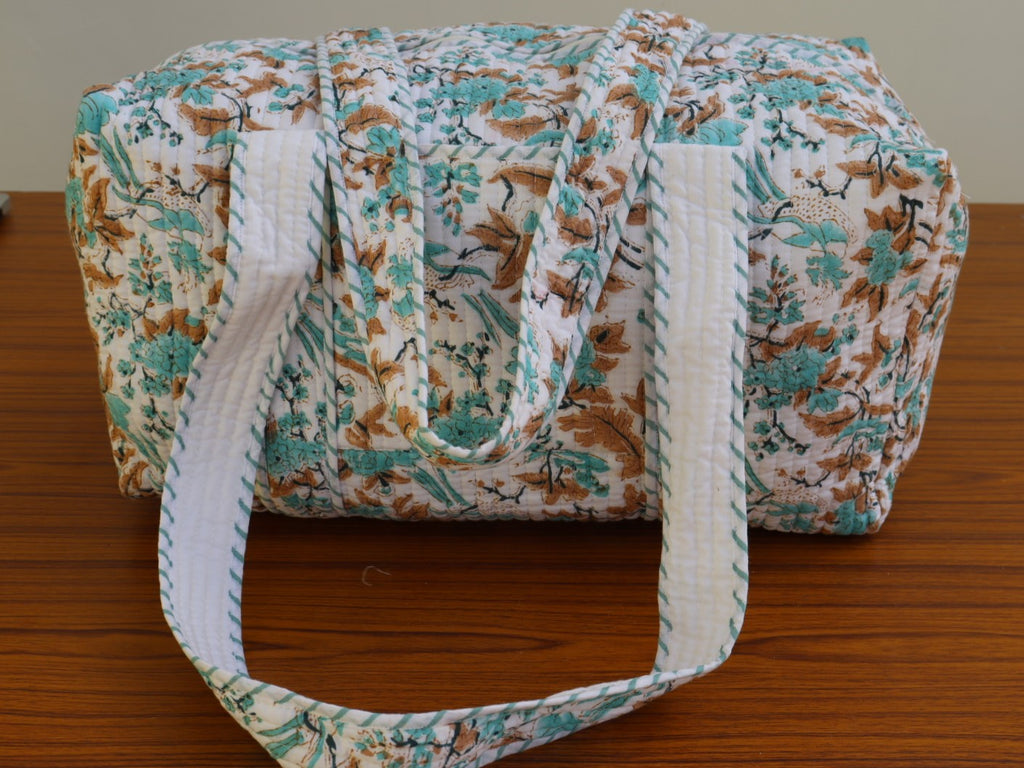 Cotton Luggage Duffle Bag