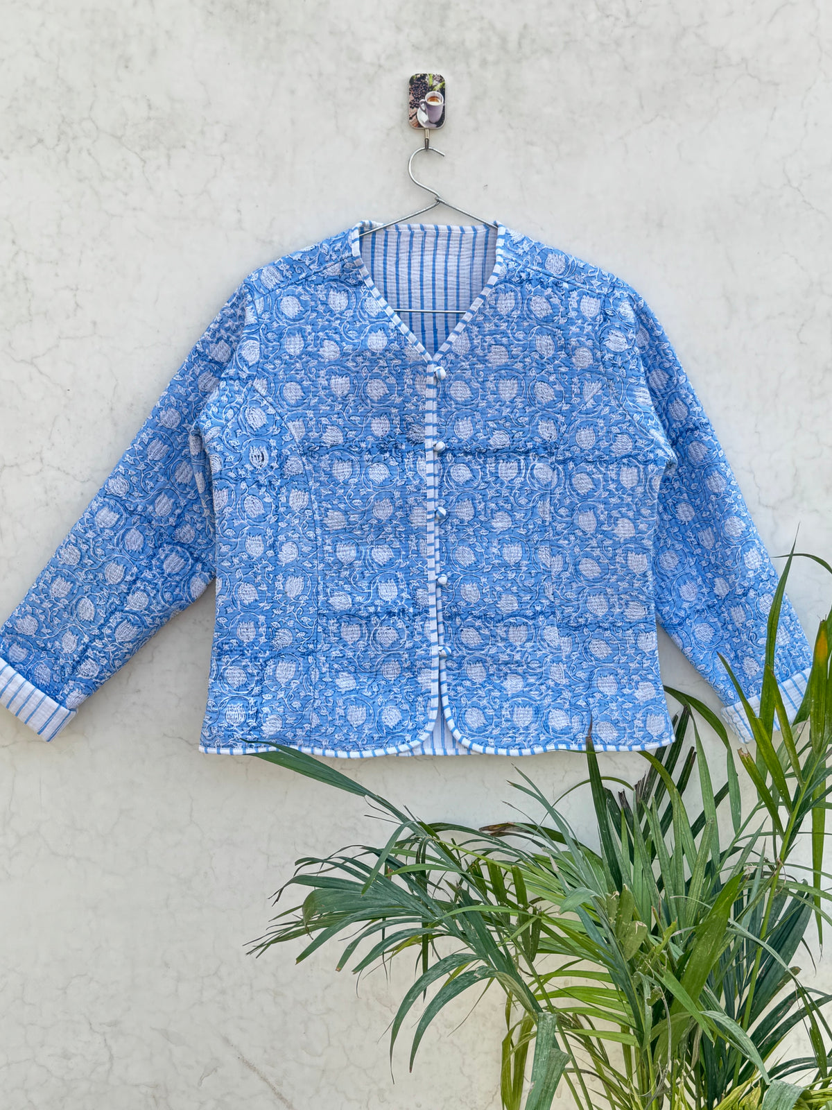 quilted Handmade Jacket For Girls
