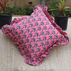 Floral Cushion Cover 16x16Inches