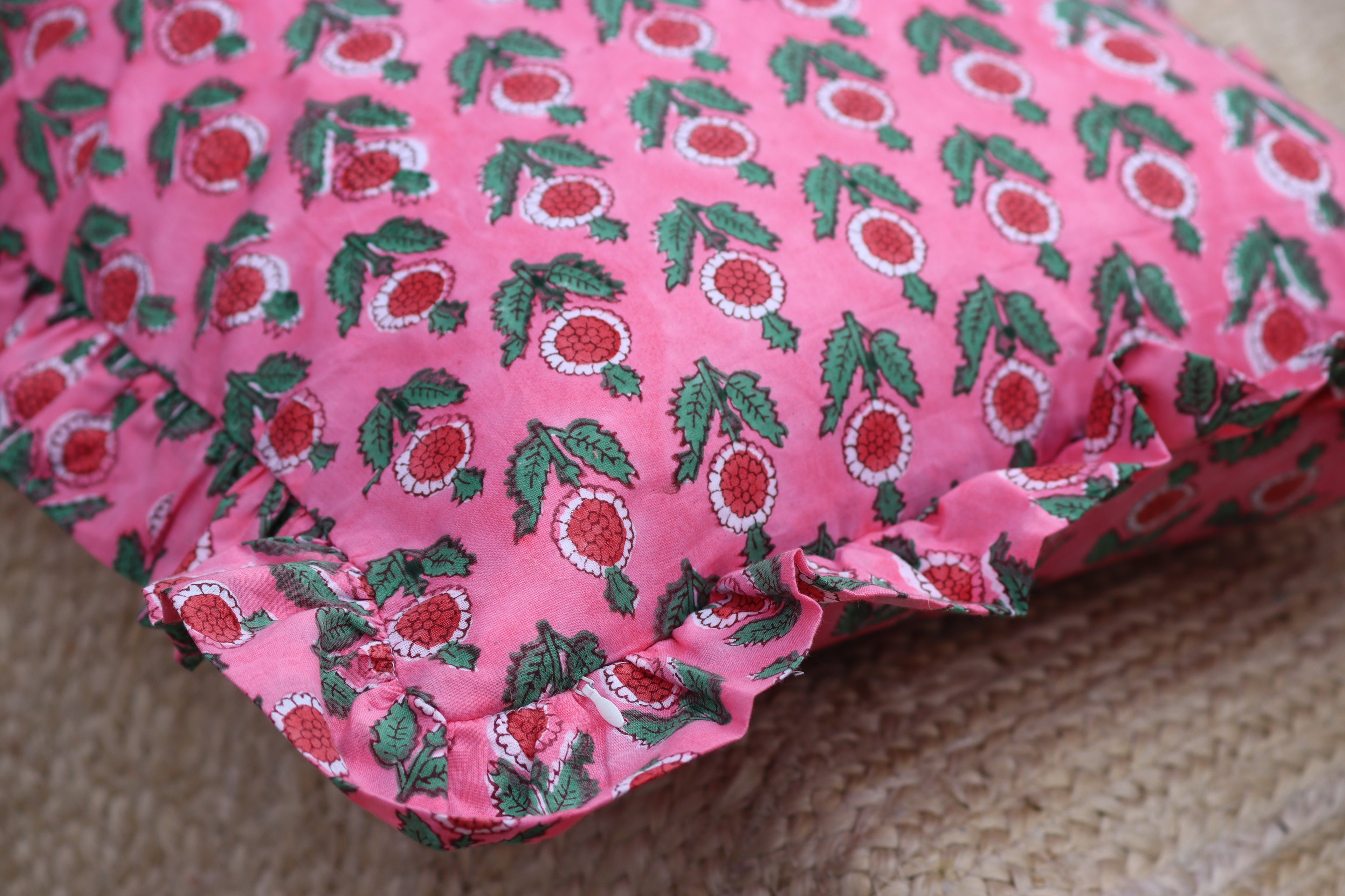 Floral Cushion Cover 16x16Inches