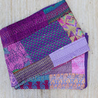 Silk Patchwork Quilt