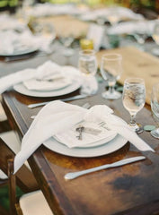 Handmade Cocktail Square Napkins