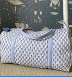 Hand Blocked Duffle Shoulder Bag