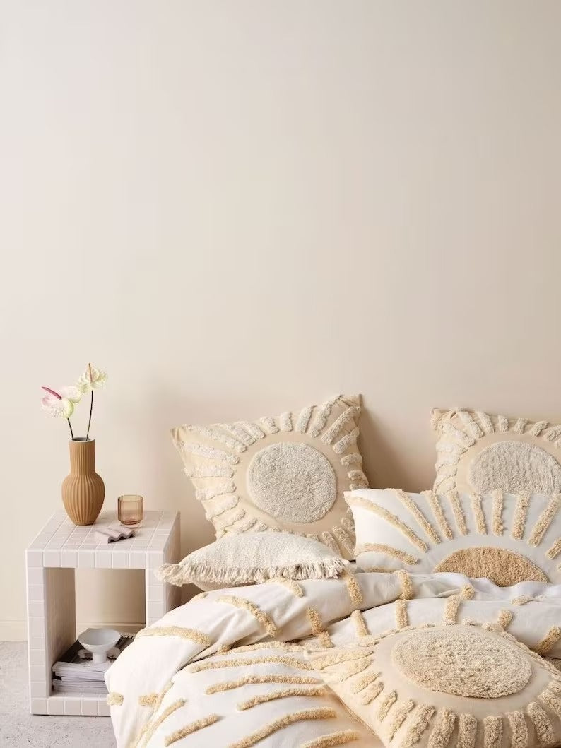 Tufted Duvet Cover Set