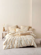Tufted Duvet Cover Set