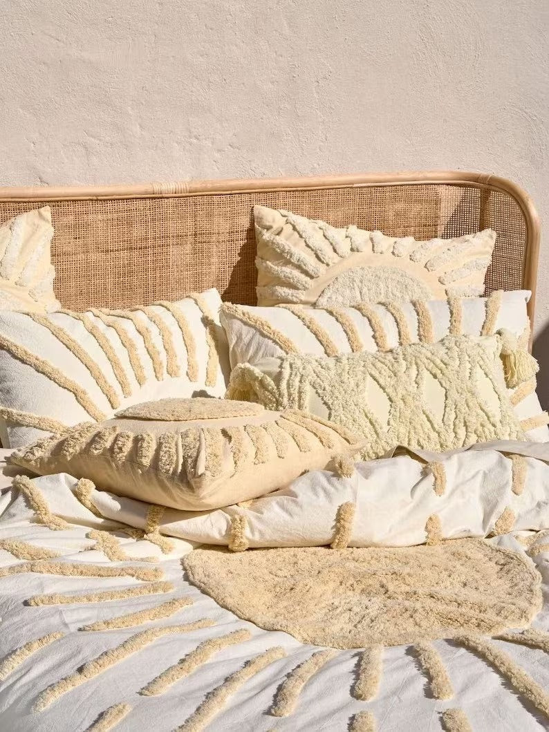 Tufted Duvet Cover Set