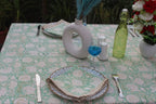 Hand Blocked Tablecloth