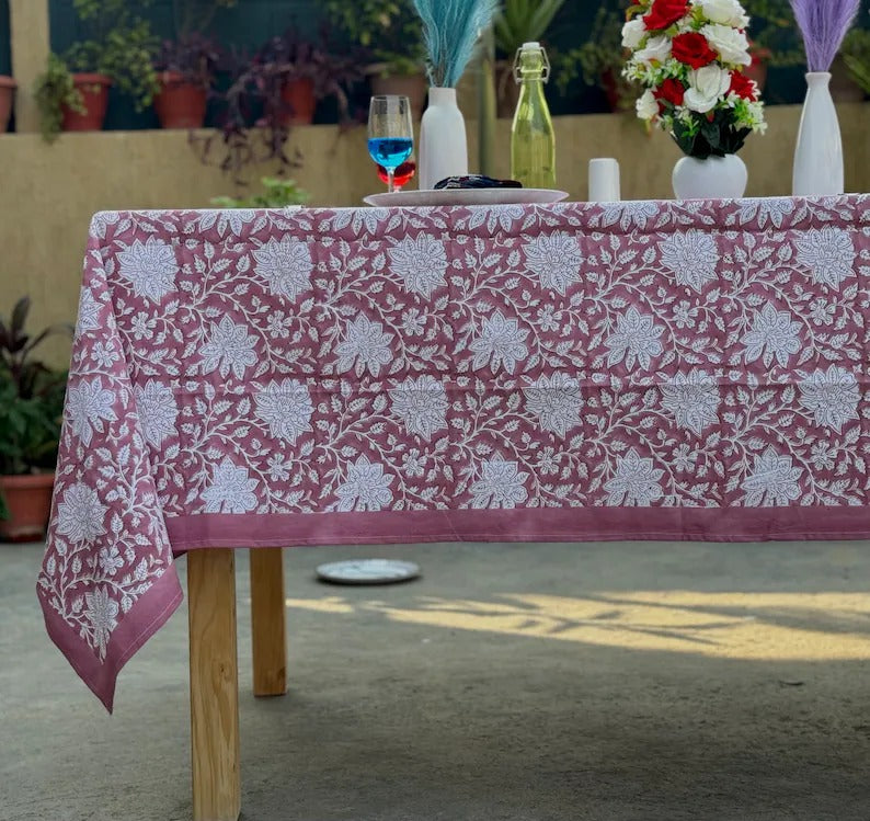 Block Print Tablecloth