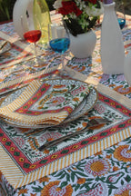 Handmade Floral Tablecloth