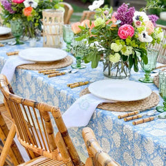 Handblock Printed Tablecloths