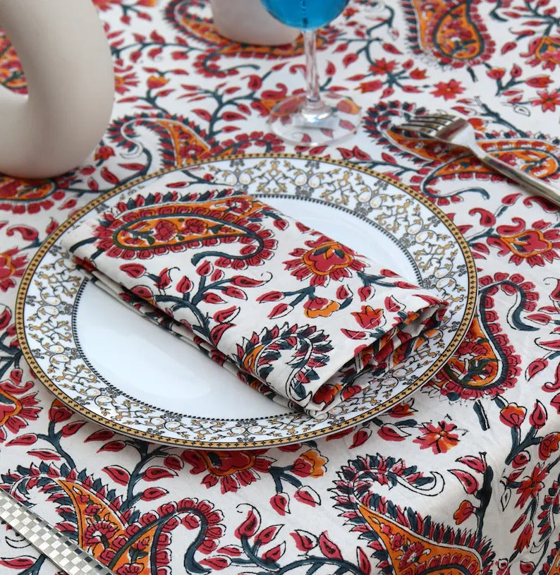 Floral Colorful Napkins