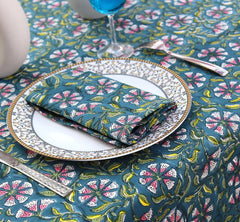 Cotton Block Printed Napkins