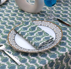 Hand Block Printed Table Decor Napkins