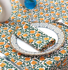Square Block Printed Napkins