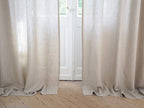 ,Natural 100% Cotton Custom Curtains