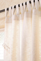 Rod pocket Cotton Curtain