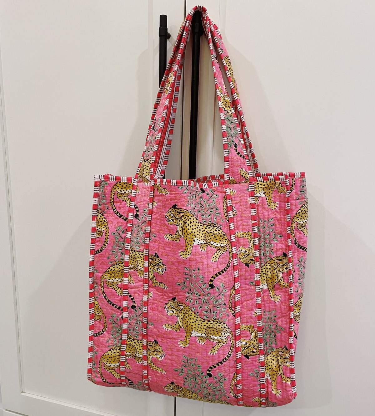 Indian Cotton Quilted Women's Tote Bags