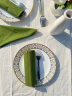 Cotton Cloth napkins(moss Green )