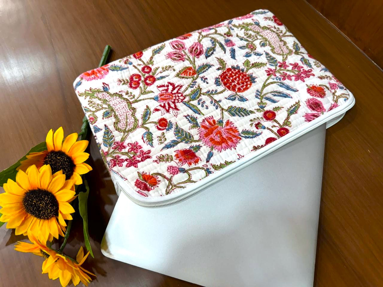 Cotton Laptop Sleeve