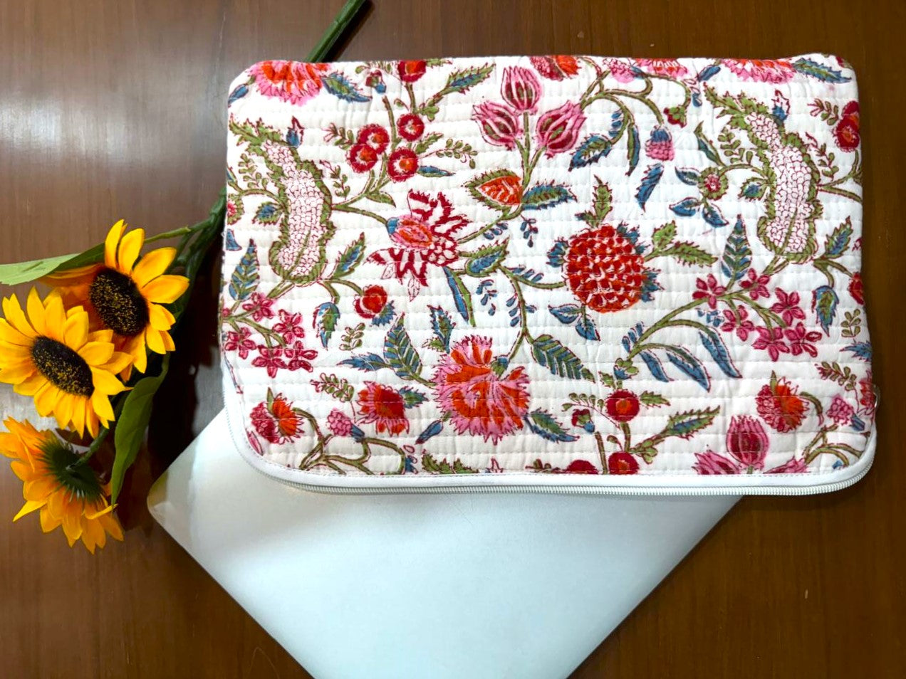 Cotton Laptop Sleeve