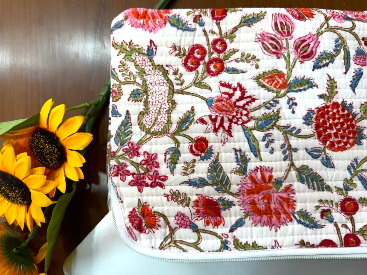 Cotton Laptop Sleeve