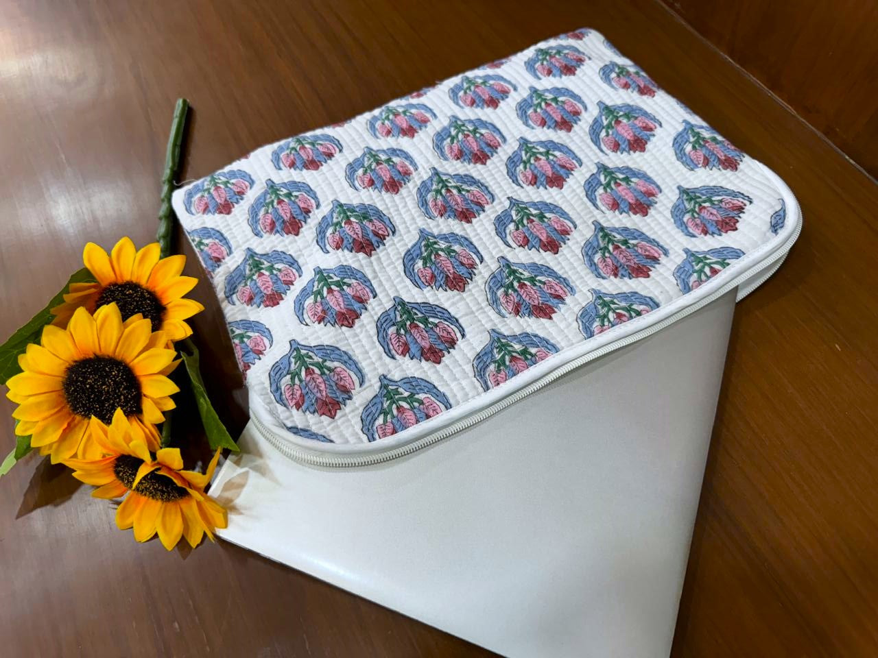 Vintage Quilted Laptop Sleeve