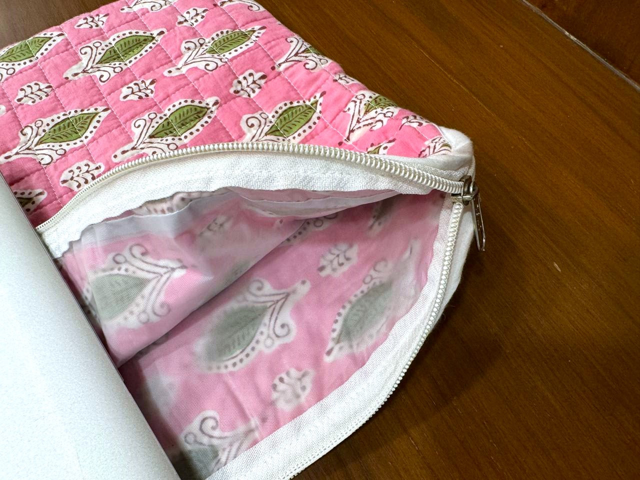Floral Print Laptop Bag