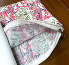Quilted Vintage laptop sleeve