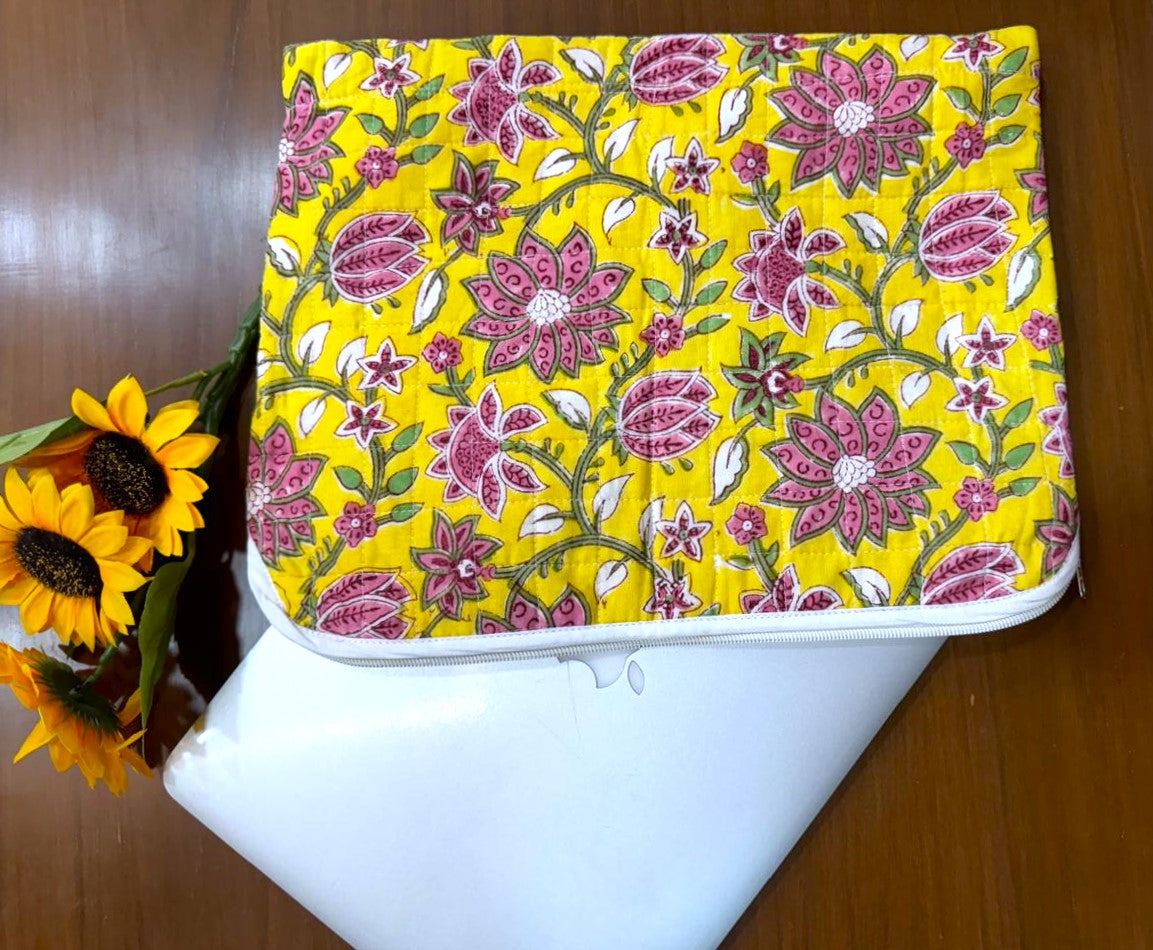 Vintage Cotton Laptop Bag
