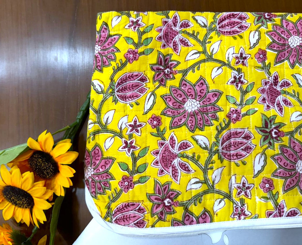 Vintage Cotton Laptop Bag