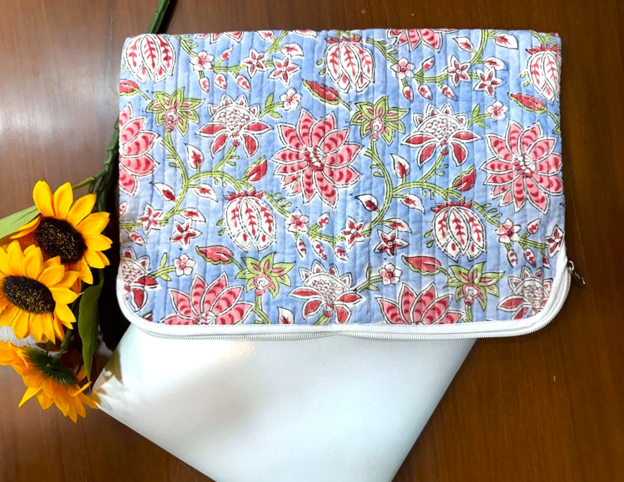 Large Cotton Laptop Cover