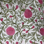 Block print Quilted Toiletry Bags