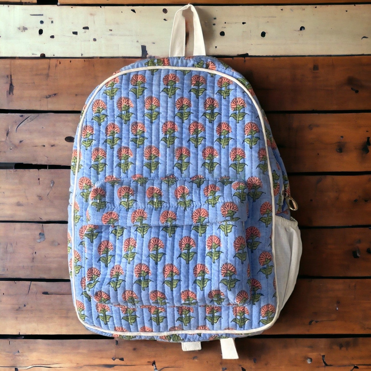Handmade Quilted Backpack