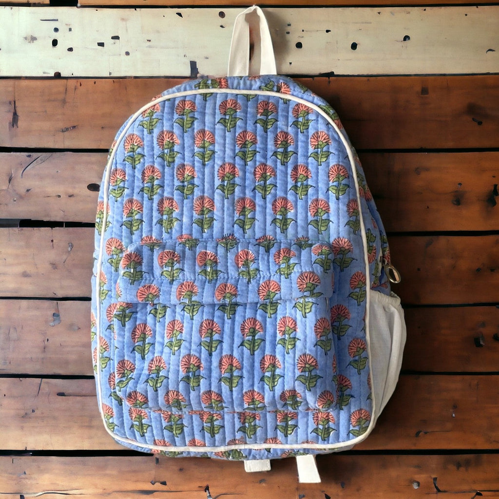 Handmade Quilted Backpack