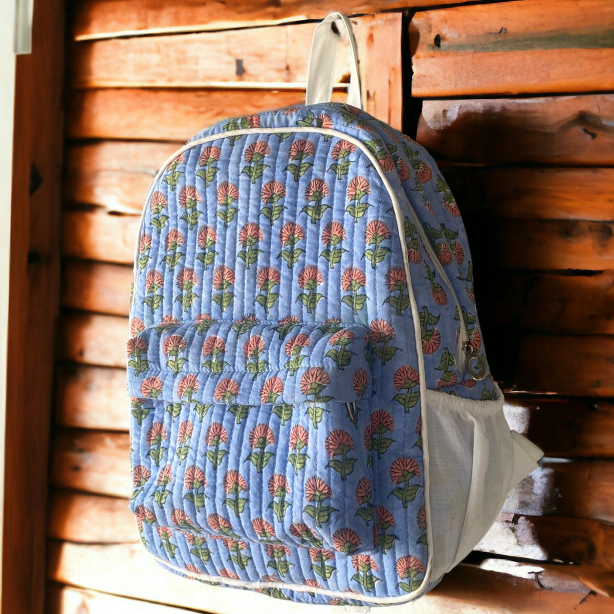 Handmade Quilted Backpack